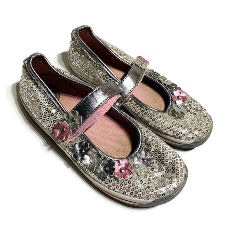 Stride Rite girls‎ sparkly Mary Jane shoes